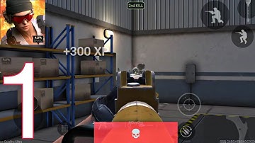 Combat Master - Gameplay Walkthrough Part 1 - Deathmatch (iOS, Android)