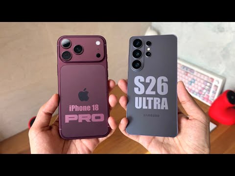 iPhone 18 Pro Max vs Samsung S26 Ultra - Apple is COOKED!