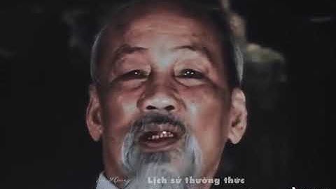 bác hồ nói tiếng anh rất hay