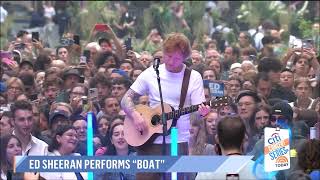 Ed Sheeran Sings &quot;Boat&quot; From His New Album Subtract June 2023 Live Concert Performance HD 1080p