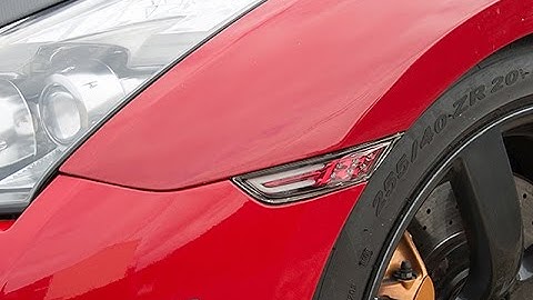 GT-R R35 LED SIDE INDICATOR (LED turn signal & LED tube) RED