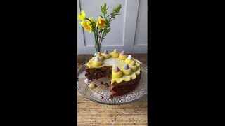 Easter simnel cake