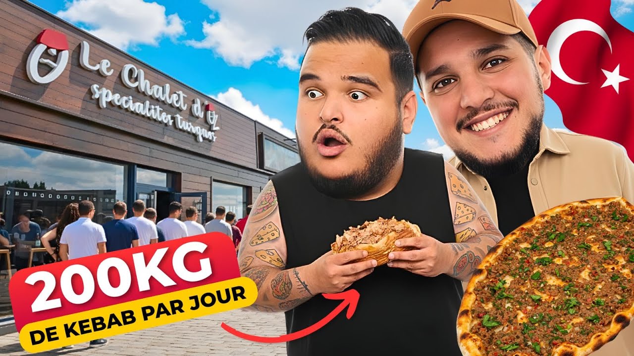 ILS VENDENT 200KG DE KEBAB PAR JOUR, 🤯 ON A TESTÉ !!