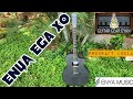 Enya EGA XO Cutaway Grand Auditorium Acoustic Guitar In Black
