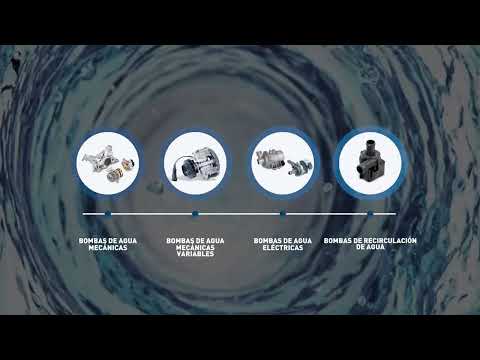 Refrigeración por bomba de agua para una prolongada vida útil del motor