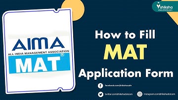How to Fill MAT Application Form 2022? Step-by-Step Process