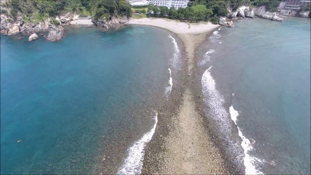 西伊豆町を観光 瀬浜海岸で開催された トンボロ開き に参加 三四郎島に徒歩で渡りトンボロ現象を初体験 ネットメディア研究所 Snsの専門家落合正和公式blog