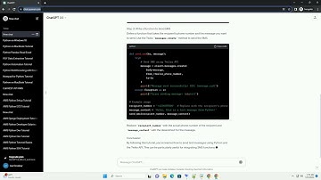 can python send text messages