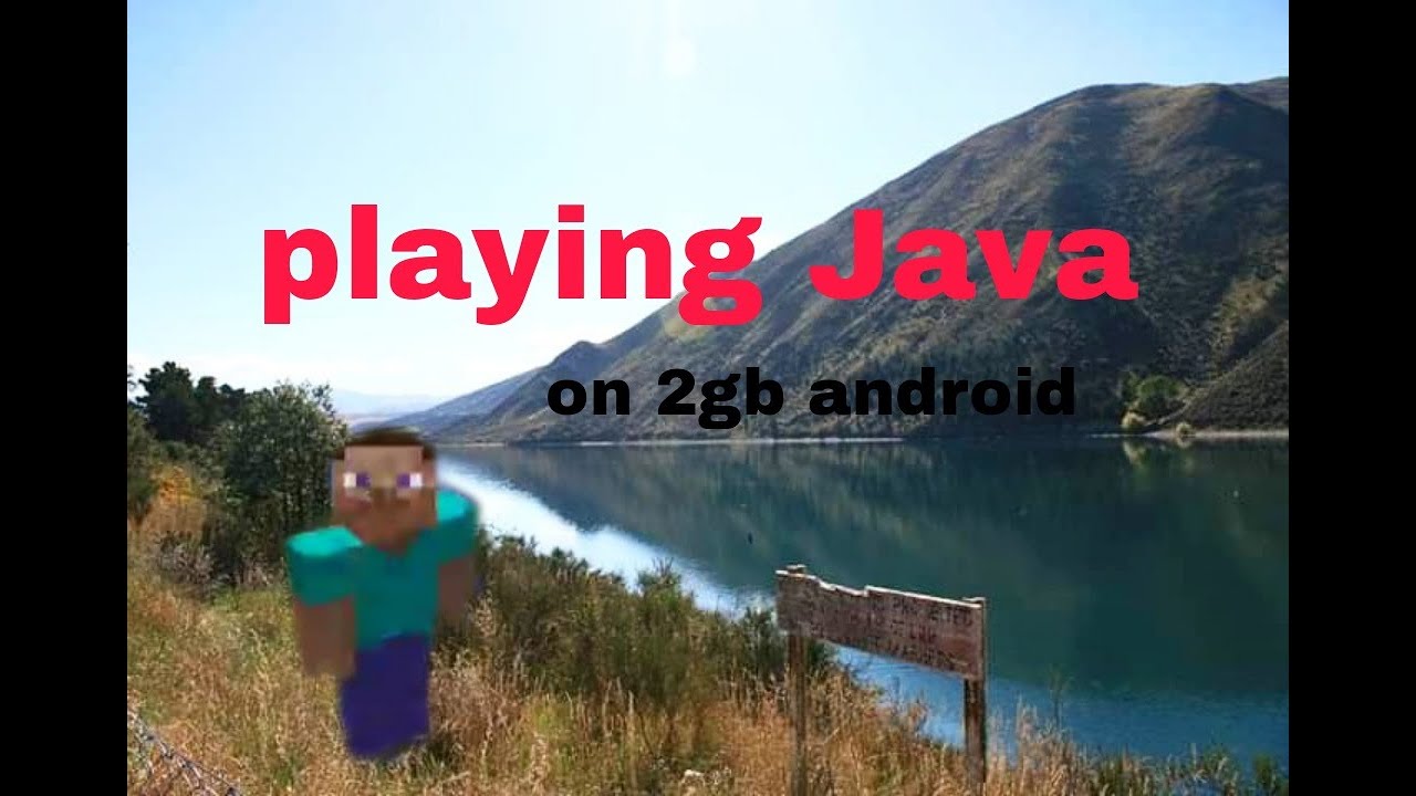 minecraft but it Java edition on Android (part one ) - YouTube