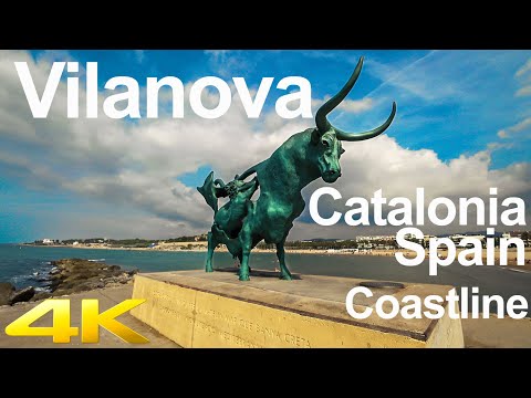 Tiny Tour | Vilanova Catalonia Spain Coastline 2019 Summer Walk through