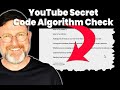 YouTube Algorithm - How To Check If Your Channel Is Being Indexed (Using Secret Code) #shorts