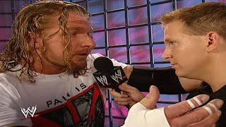 Mark Lloyd interviews Triple H! - SMACKDOWN! June 20 2002