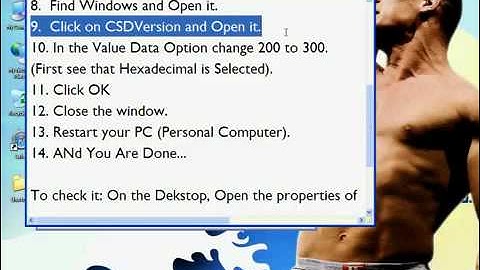 How To Change Windows XP SP2 to SP3
