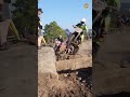 Dirt Bike Falls over