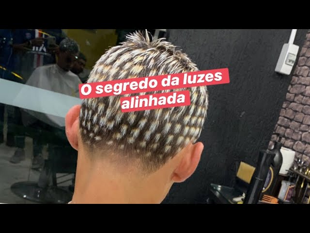 De Ontem Luzes Mais o xadrez - Corte Cabelo lukinha