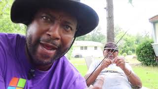 COUNTRY STYLE Fishing Competition.  GISSUM GETS PISSED OFF!!! You Gotta See it. Catch Em If You Can!