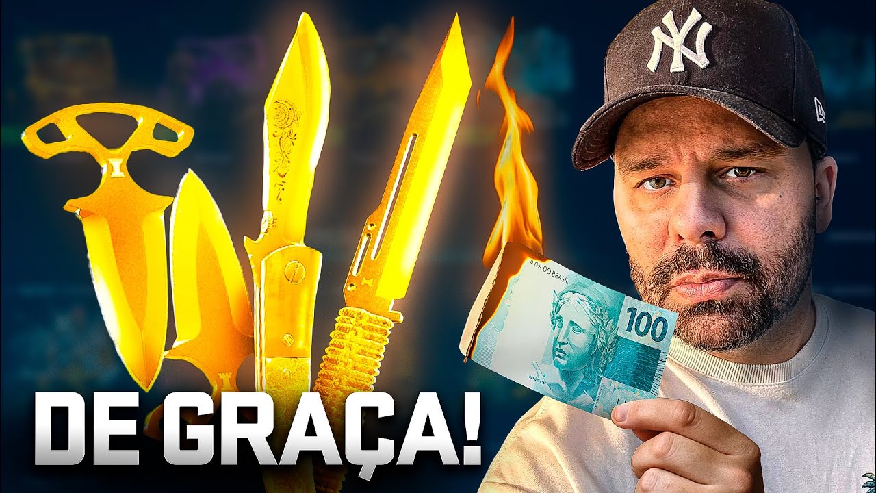 Eu Gastei TODA minha grana no CSGONET por uma FACA GRATIS para VOCÊS! E o resultado foi...