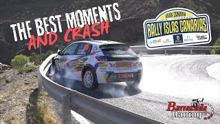 RALLY ISLAS CANARIAS 2024 // THE BEST MOMENTS AND CRASH // ERC  SCER  CCRA