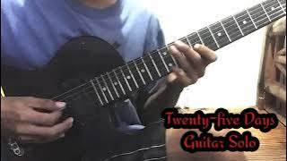 Twenty-five Days - Loudness | Guitar solo | Tutorial link below