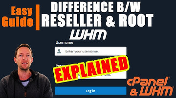 Difference between WHM Reseller and WHM Root [EXPLAINED]☑️