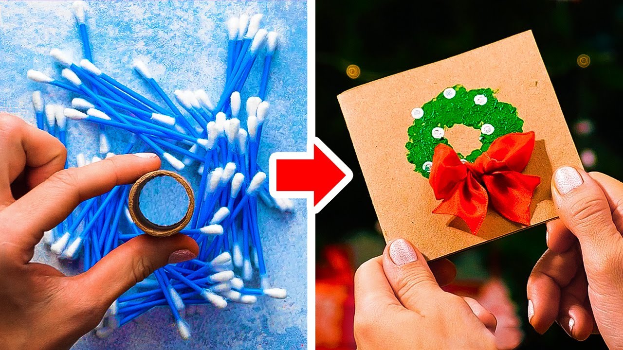 35 Easy Holiday CARDS || Amazing Gift Wrapping Ideas by 5-Minute DECOR!