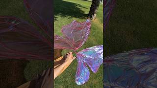I MADE FAIRY WINGS...