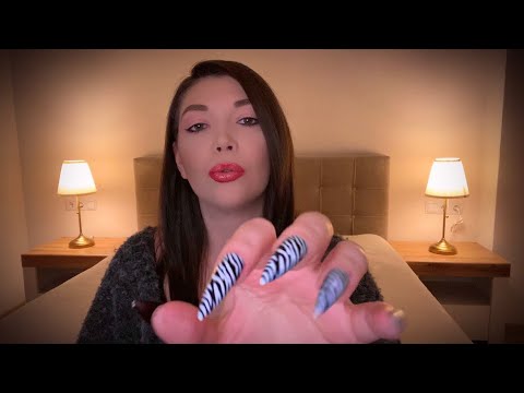 ASMR Tickling you to test your immunity🙌🏻long nails, personal attention 👐🏻TICKLE-TICKLE👐🏻