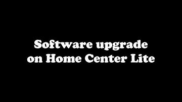 [Tutorial] Fibaro - Software update on Home Center Lite