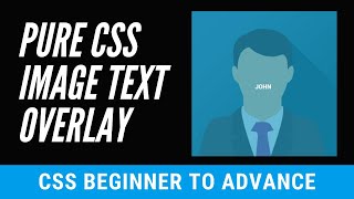 Image Hover Text Overlay Effect Using HTML & CSS | Cool Coding Tamil