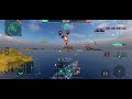 World of warships Blitz - Vladivostok Gameplay - 7 battle metals earned - 100k damage