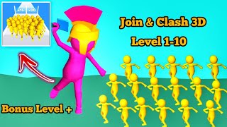 Join & Clash 3D ウォークスルー ゲームプレイ パート 1 (iOS、Android) screenshot 1