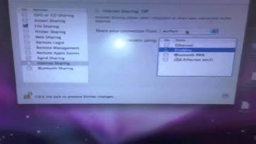 How to share your internet connection using Firewire on Mac