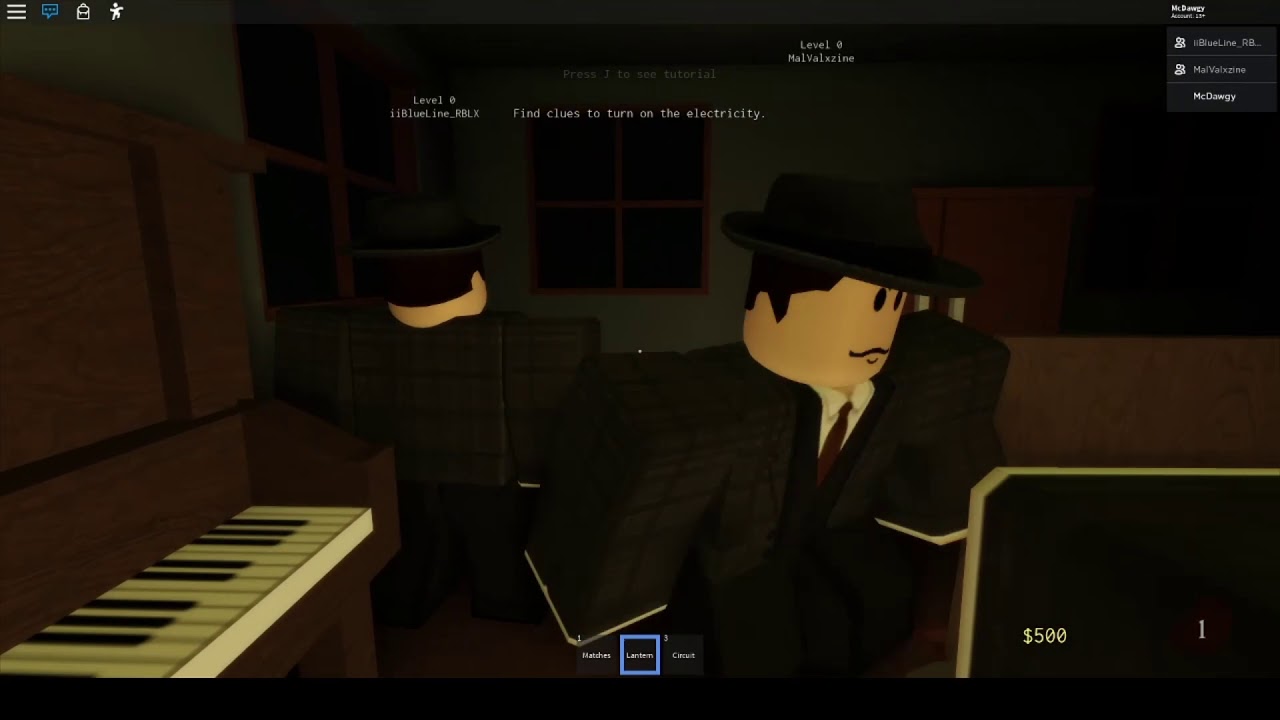 SCARY! Roblox Alone in a dark house gameplay YouTube