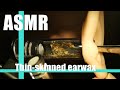 【ASMR耳かき】薄皮耳垢ピンセットでべりッと剥がします✨Remove the thin earwax with tweezers😍박피 귀지를 핀셋으로 떼어냅니다／ No talking