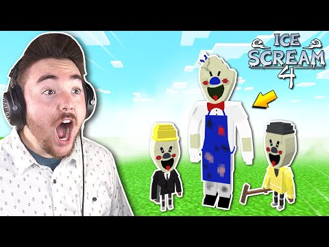 Using The Ice Scream 4 Mod In Minecraft!