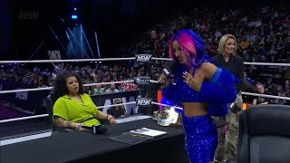 Mercedes Mone vs Willow Nightingale Contract Signing AEW Dynamite Highlights Today