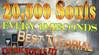 Dark Souls 3 Unlimited Souls Glitch / Exploit - Boss Souls Duplication Farming ( Infinite Souls )