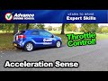 Acceleration Sense  |  Learn to drive: Expert skills