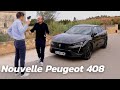 Essai  nouvelle peugeot 408  itw de la ceo de peugeot