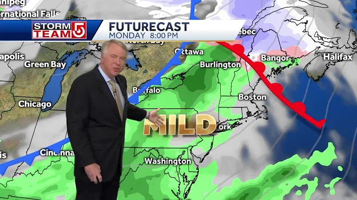 Video: Milder temperatures, wet weather moving into New England