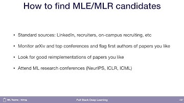 Hiring (5) - ML Teams - Full Stack Deep Learning