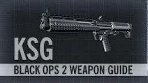 Black Ops 2: BEST CLASS SETUP - GOLD KSG - Call of Duty BO2