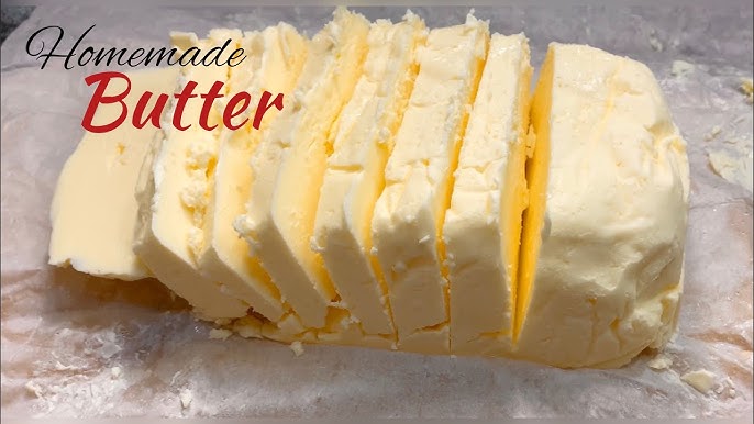 How to Make & Mold Fresh Butter — Under A Tin Roof