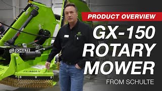 Schulte GX-150 Rotary Mower | Product Overview | Flaman Agriculture