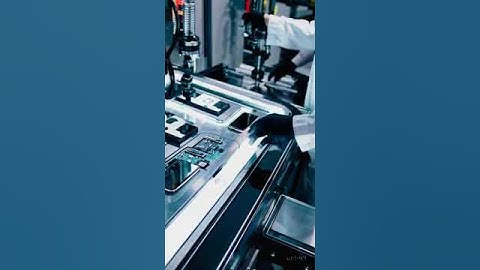 Futuristic Phone Assembly in Action imagined by AI! 📱✨ #howitsmade