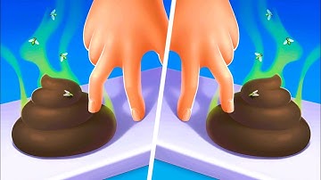 Crushy Fingers - MAX LEVEL Gameplay NEW UPDATE  Games Walkthrough (iOS, Android)