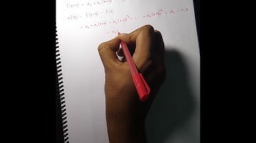 Fundamental theorem for finite differences,,,,,,,,,,,,[Numerical Analysis]