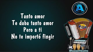 Video thumbnail of "Hay Que Ser Fuerte - Los Chiches Vallenatos | Letra"