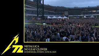 Video thumbnail of "Metallica: No Leaf Clover (Gothenburg, Sweden - June 18, 2023)"