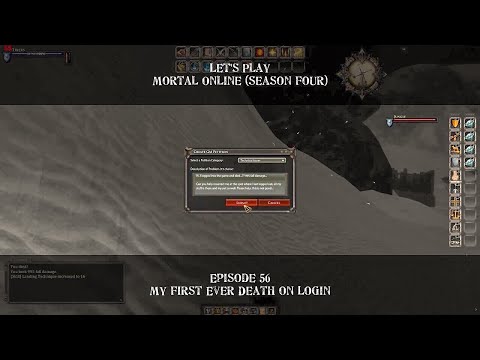 Episode 56: My First Ever Death on Login | Let’s Play: Mortal Online - Season Four